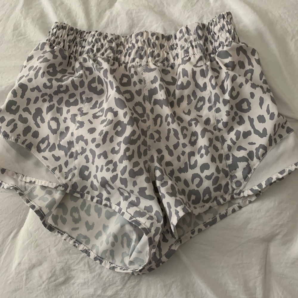leopard print as revival shorts